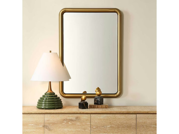 Mirrors Atkinson Modern Brass Mirror