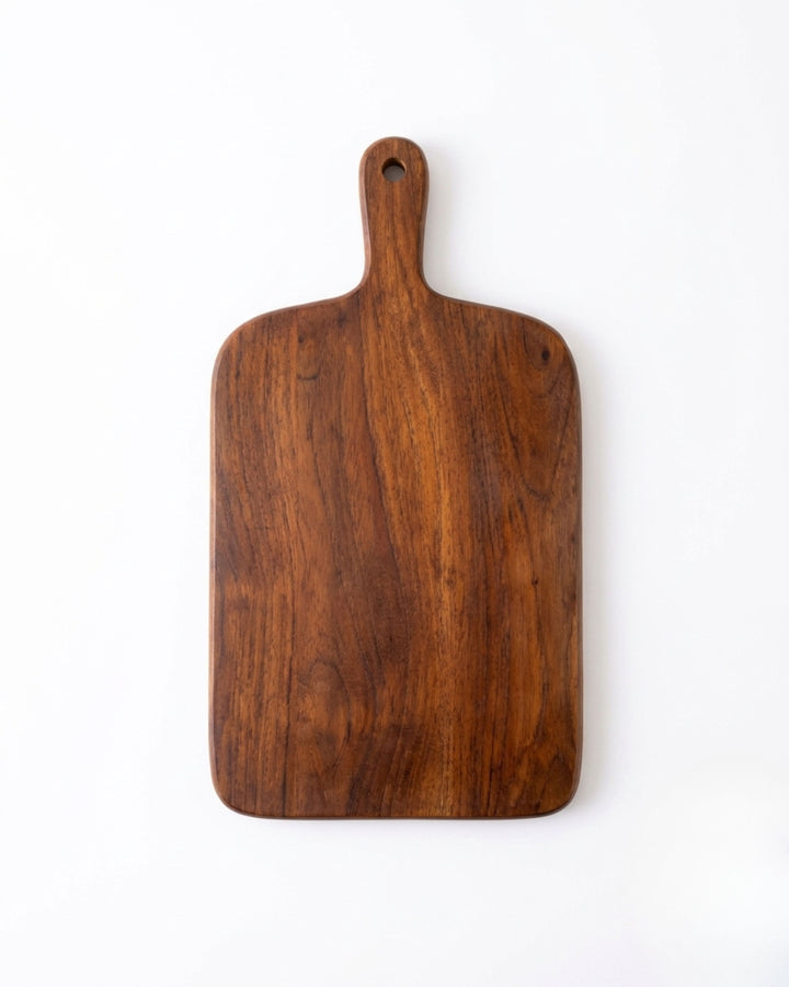 Rustic Walnut Wooden Cutting & Serving Board