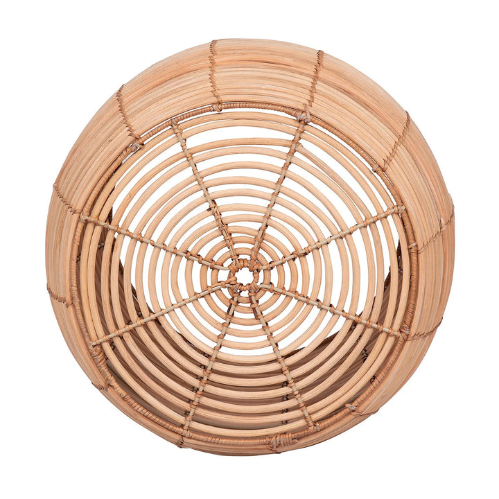 Rey Rattan Storage Side Table