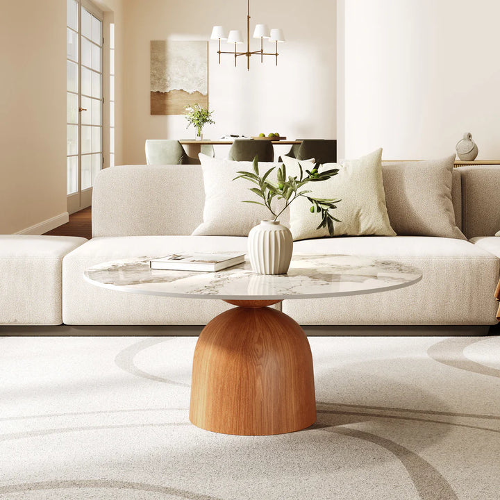 Farmhouse Round Coffee Table
