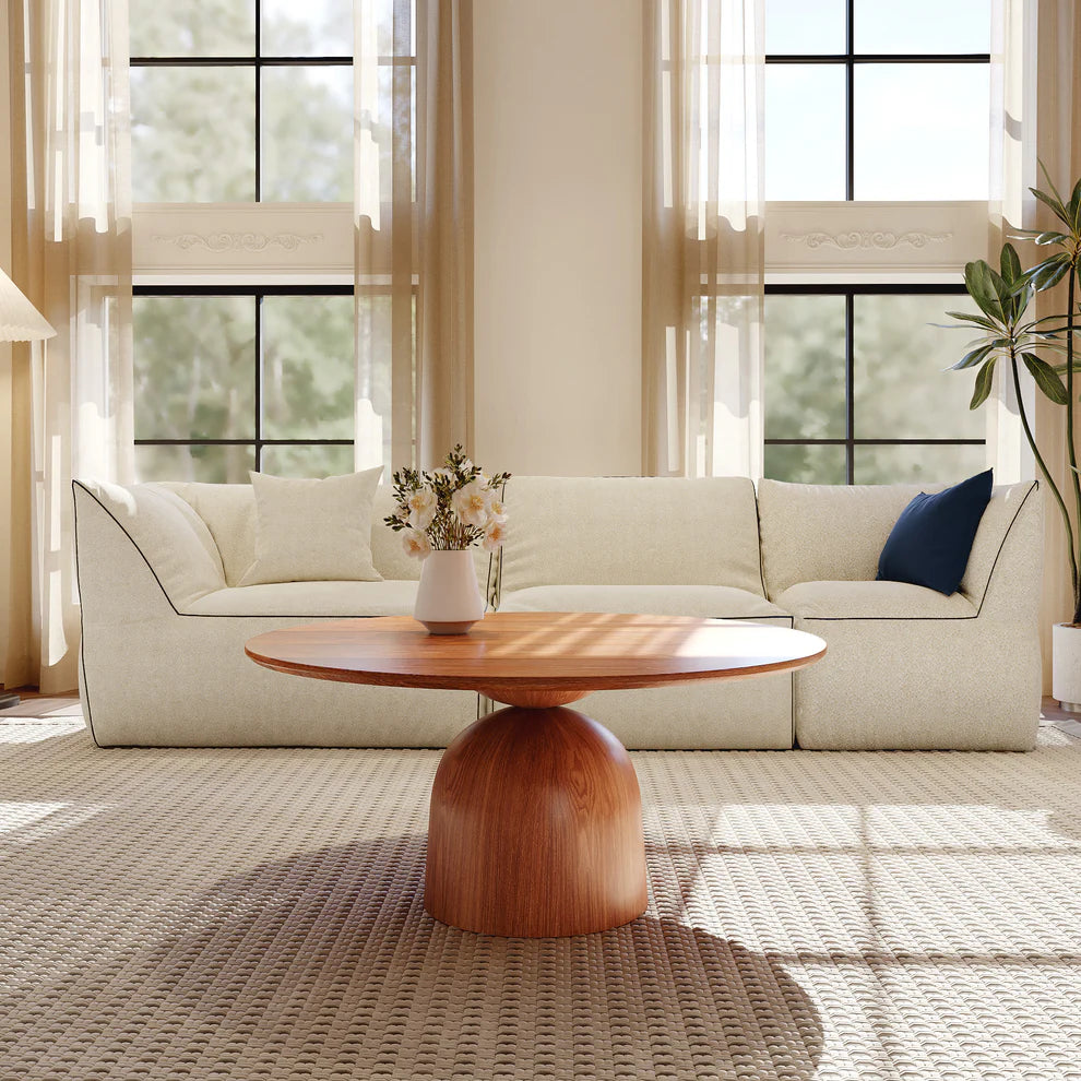 Farmhouse Round Coffee Table