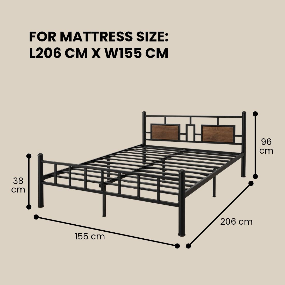 Sterling Grid Bed
