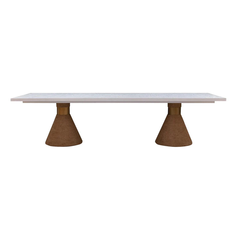 Skyler Solid Wood 8 Seater Dining Table (Rectangular)