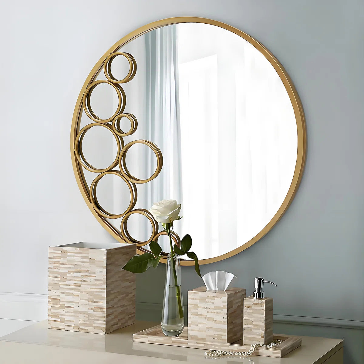 Stainless Steel Bathroom Wall