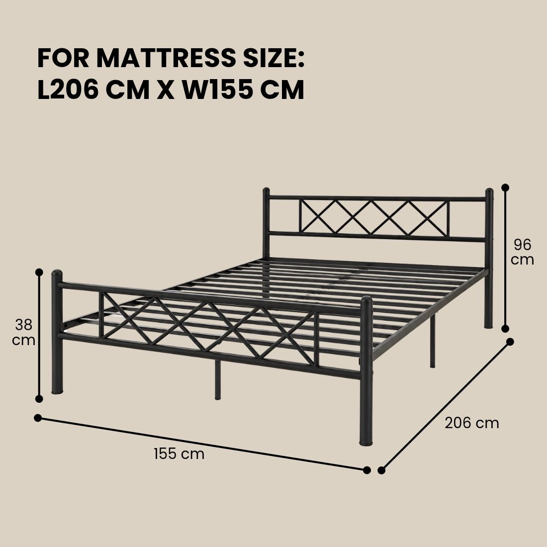Gridweave Bed