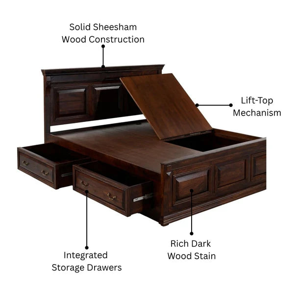 Crestwick Storage Bed