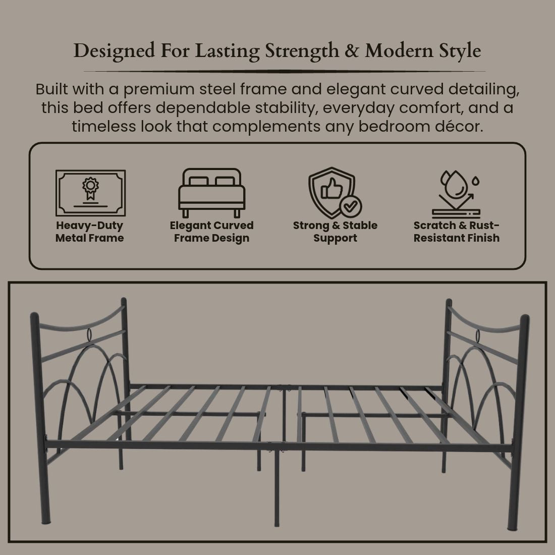Rosedale Arc Bed