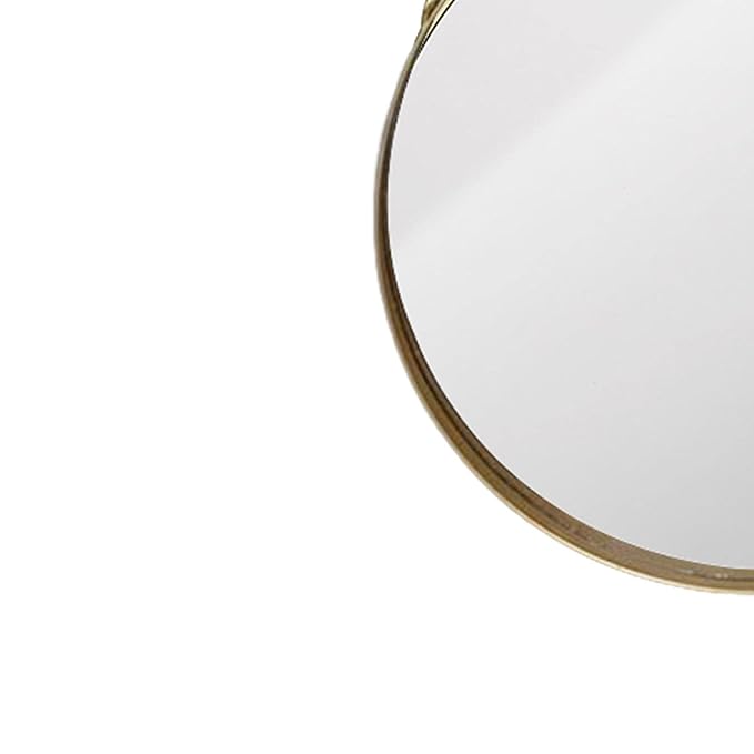 Gold Round Wall Mirror