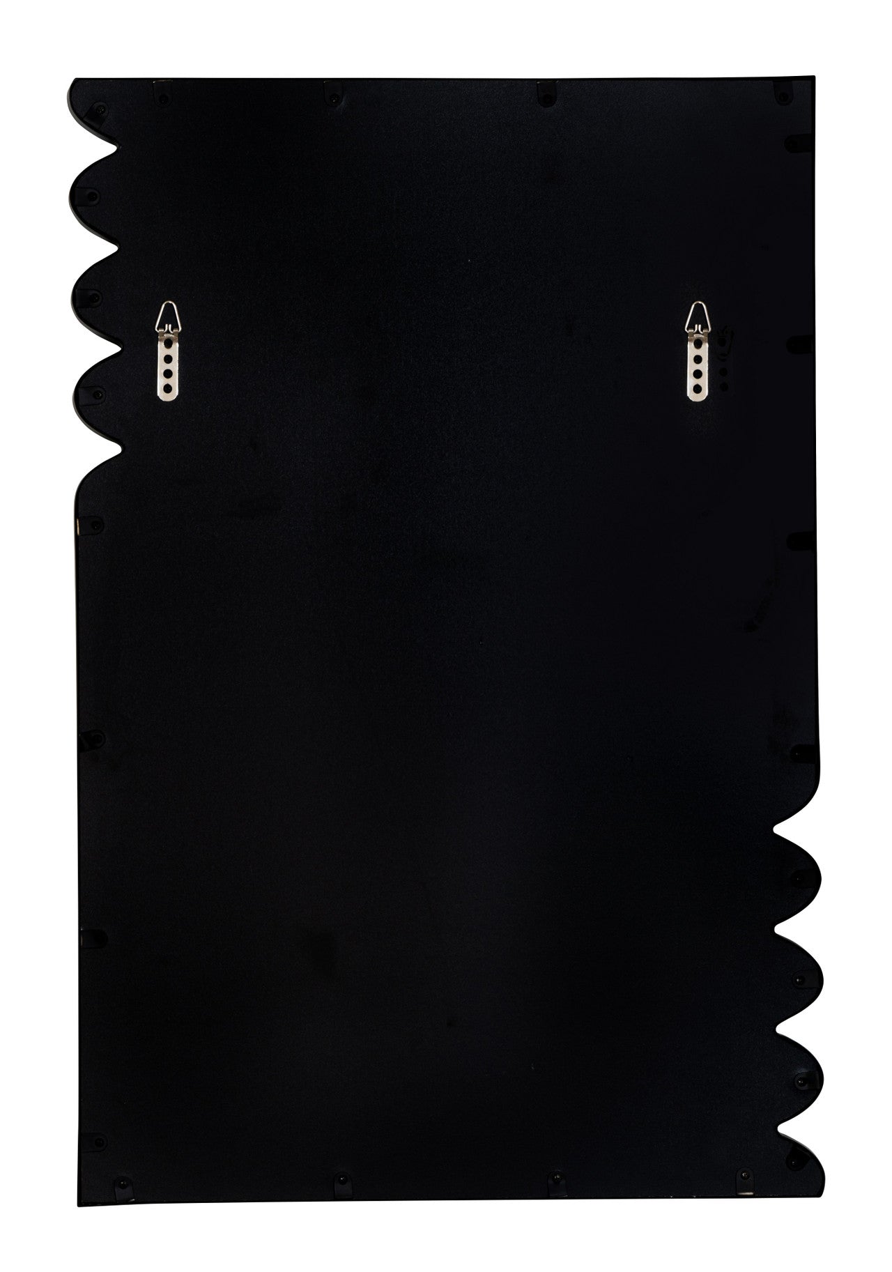 Black Metal Wall Mirror