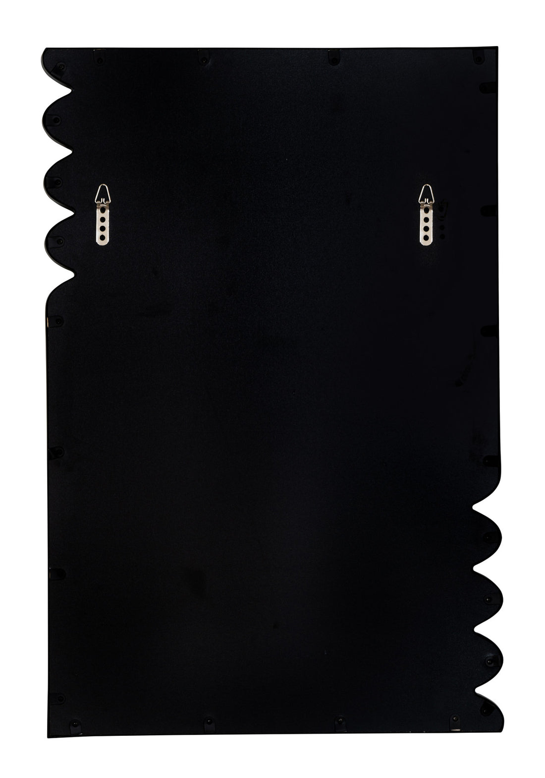 Black Metal Wall Mirror