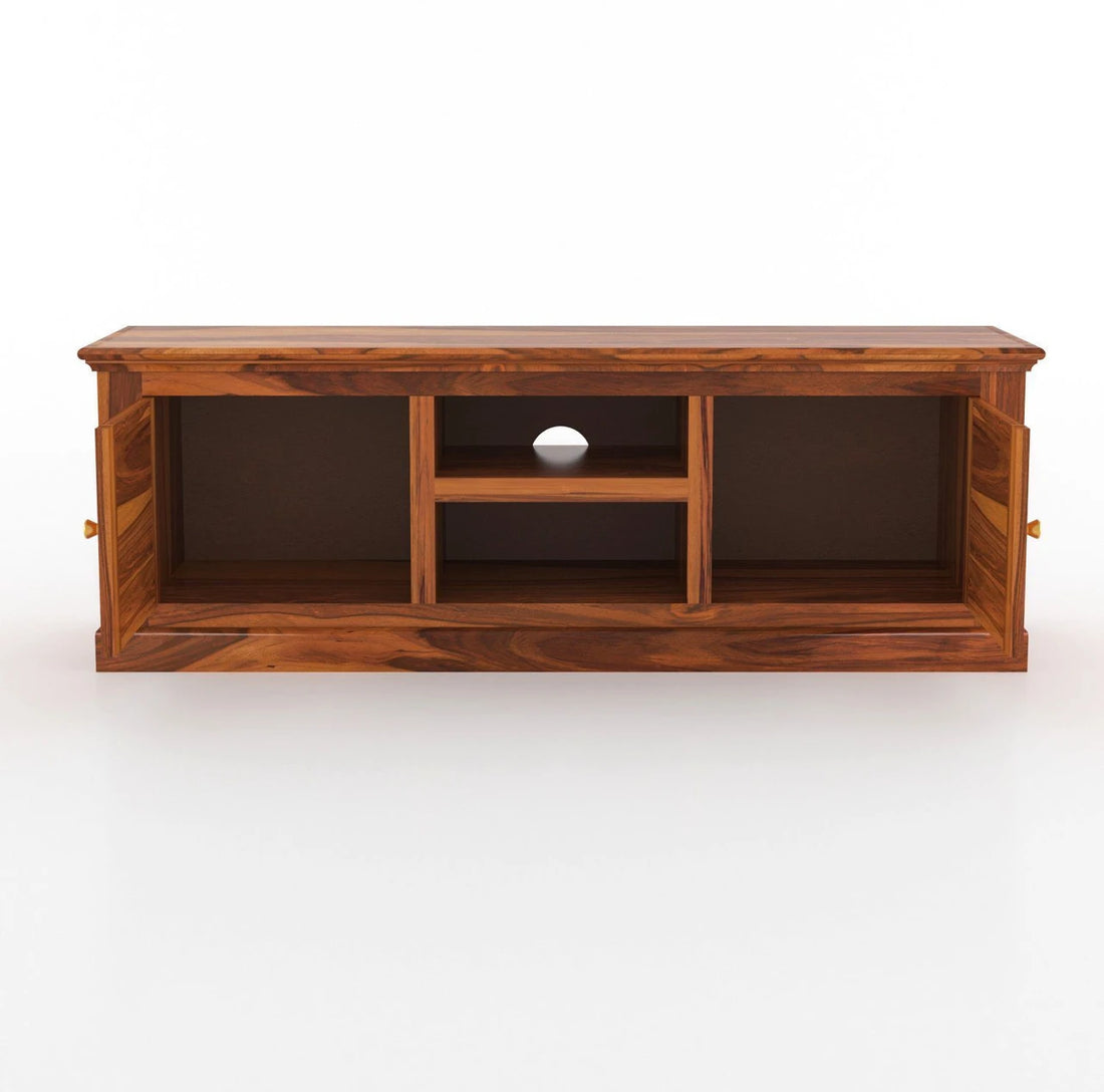 Solid Wood TV Entertainment Unit