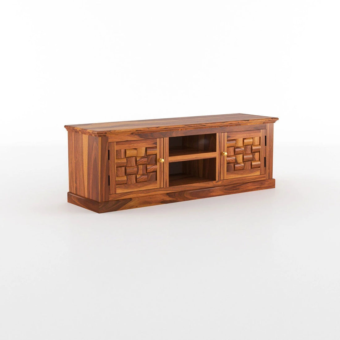 Solid Wood TV Entertainment Unit