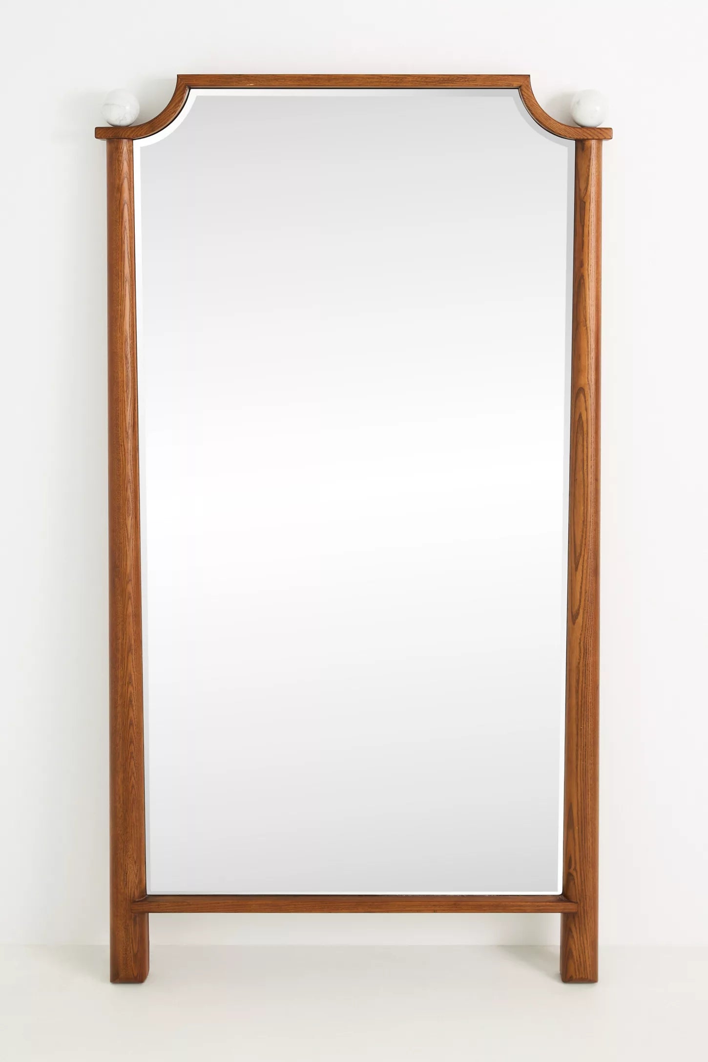 Perry Wooden Stone Mirror