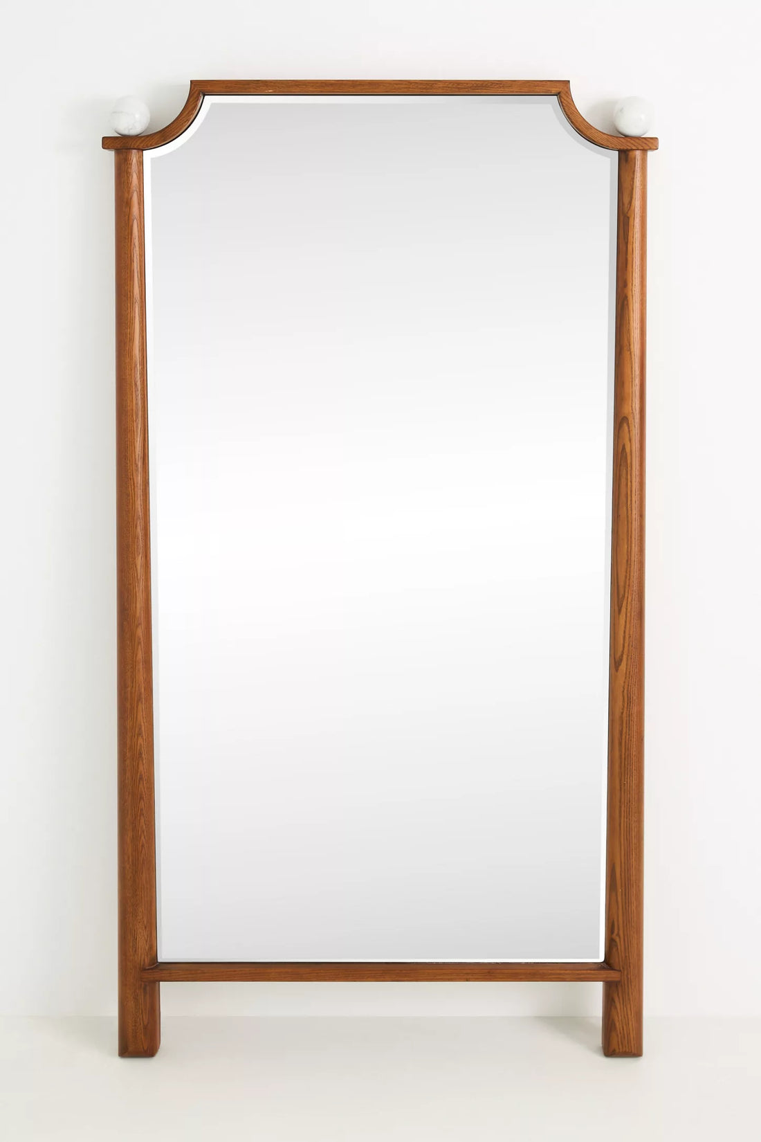 Perry Wooden Stone Mirror