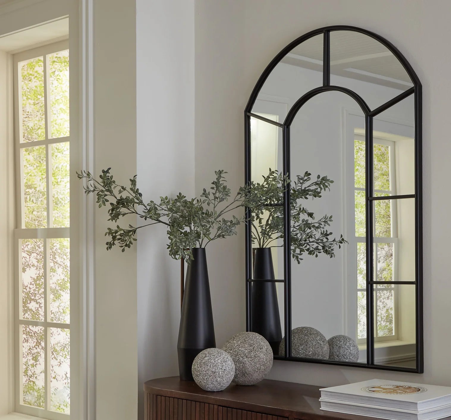 Accent Mirror - Black