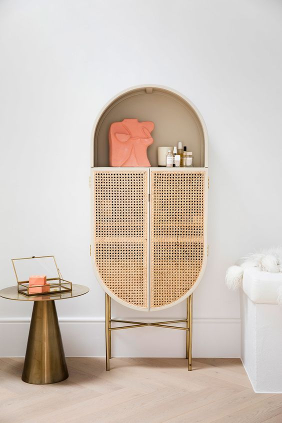 Retro Hazeran Oval Dolap Wardrobe