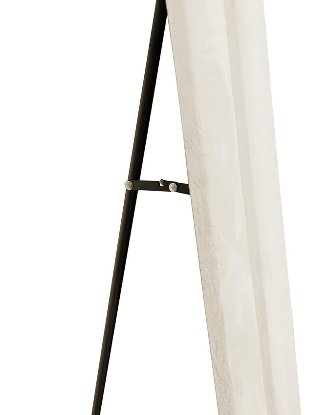 Arched Floor Mirror, Semicircular Full Length Mirror with Stand