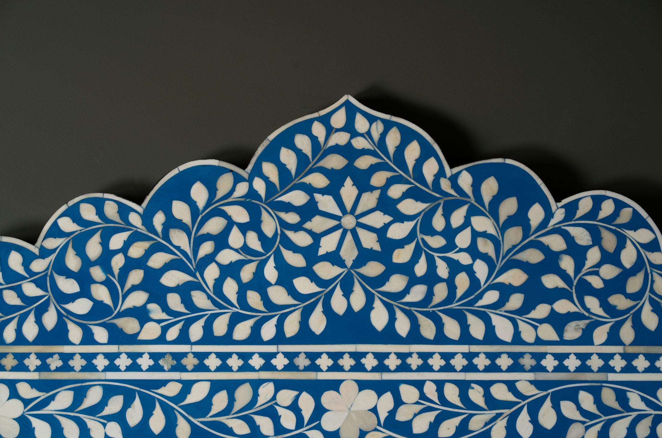 Azure Royale Inlay Wall Mirror