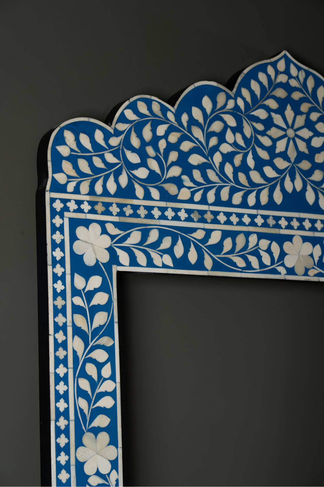 Azure Royale Inlay Wall Mirror