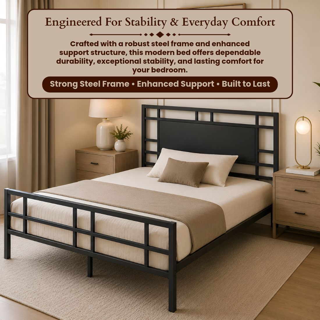 Riveton Upholstered Bed