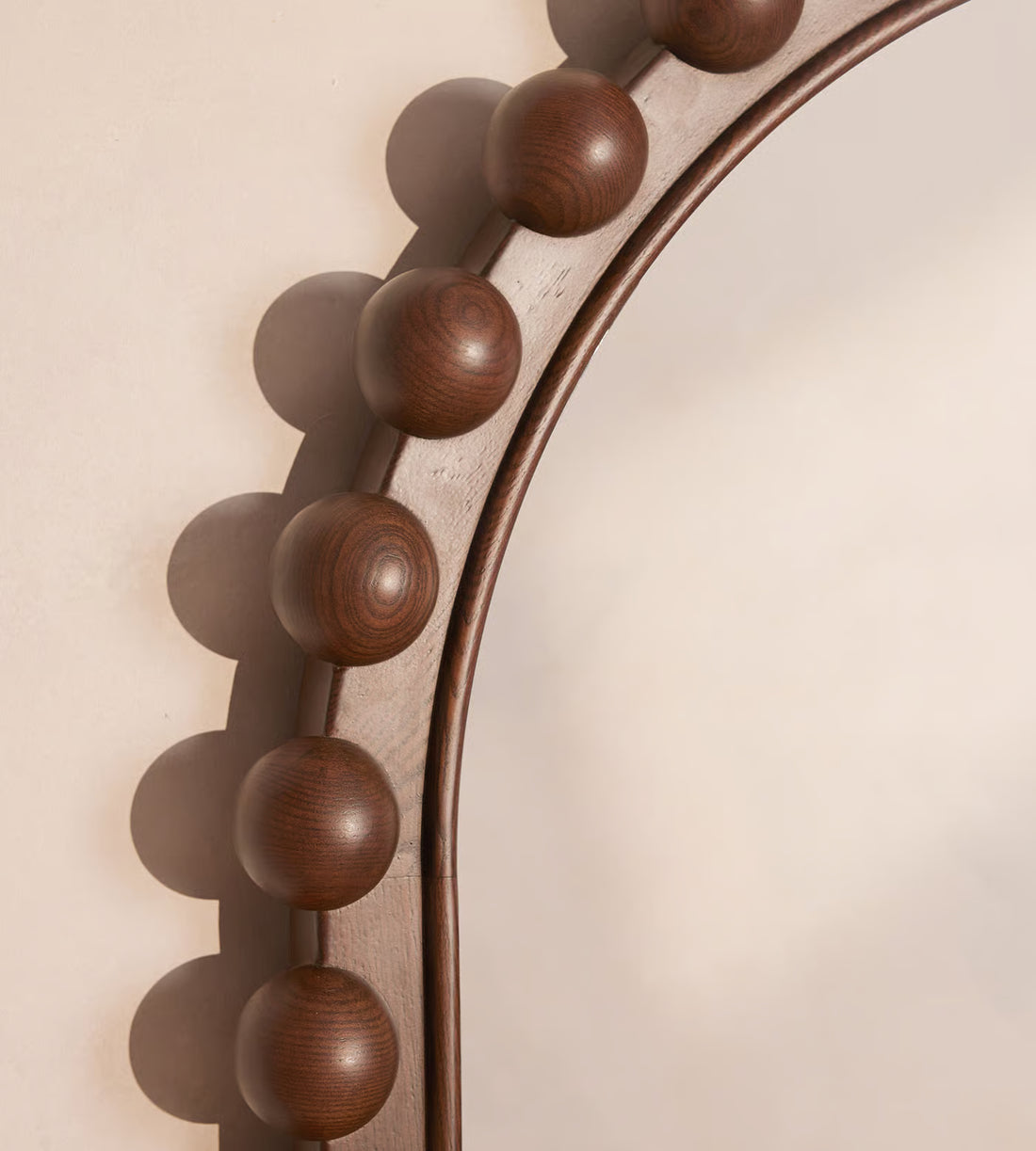 Bobbin Floor Mirror