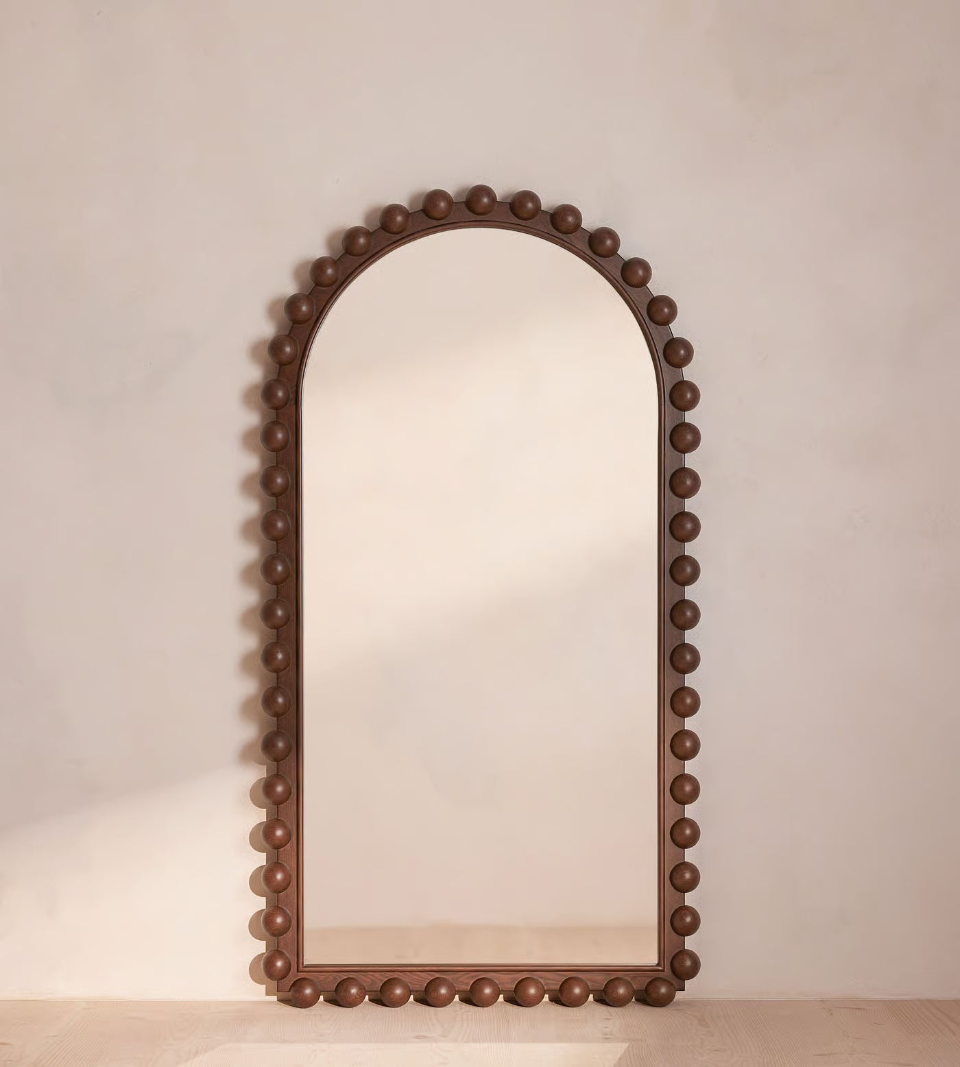 Bobbin Floor Mirror