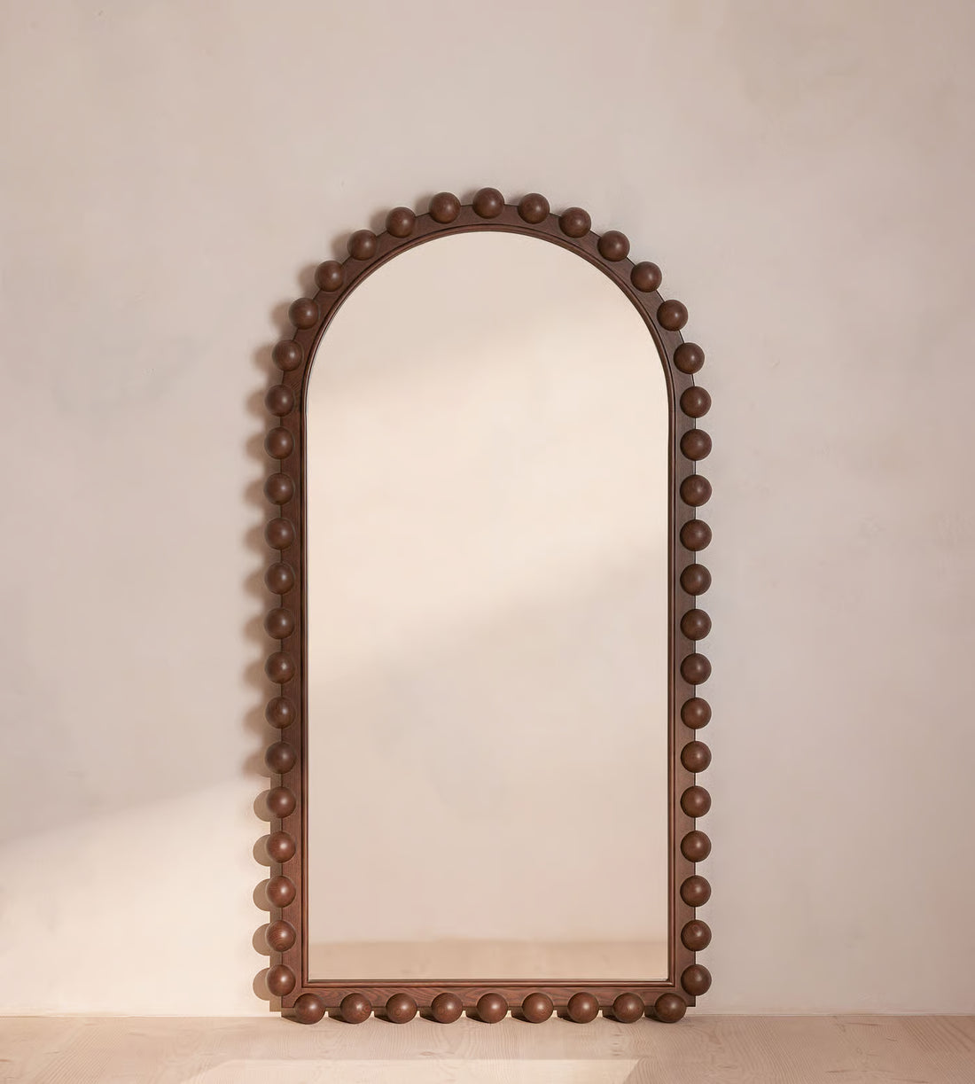 Bobbin Floor Mirror