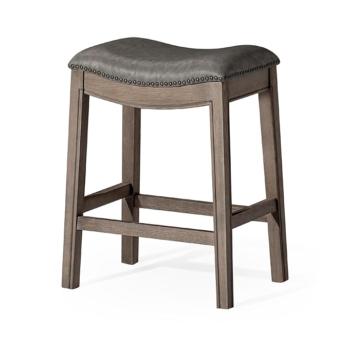 Adrien Saddle Counter Stool