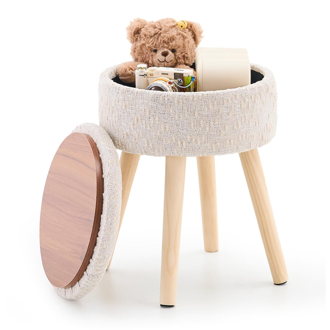 Storage Ottoman Foot Stool