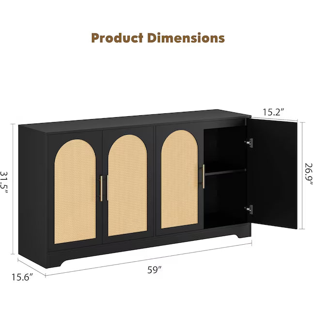Infurnic Sideboard Buffet Cabinet with Storage