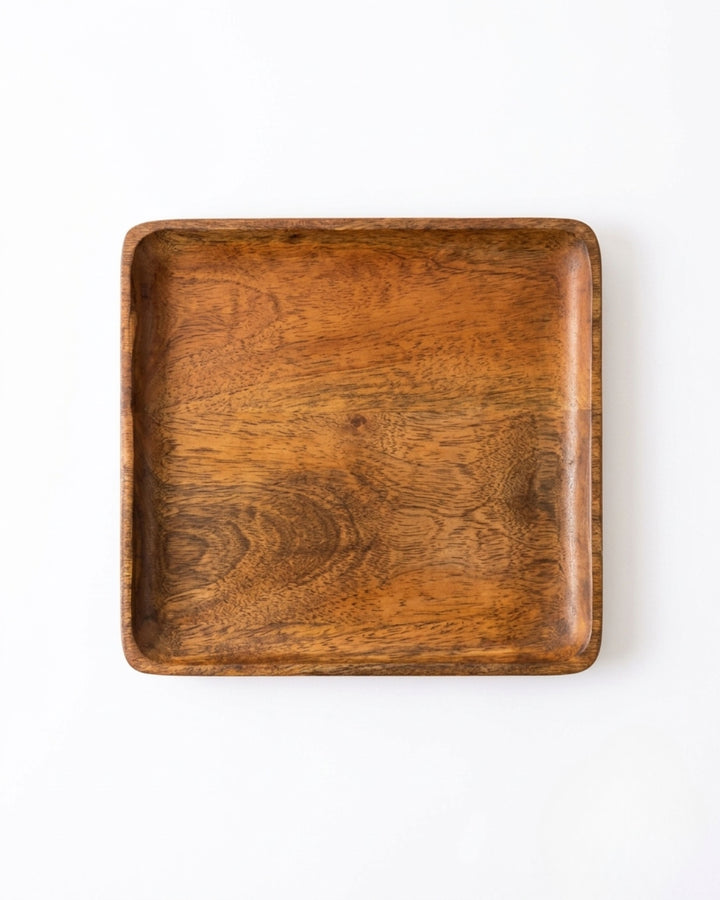 Rustic Elegance Wooden Serving Tray