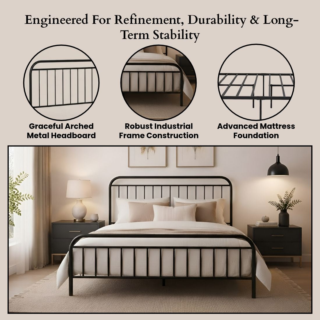 Whitby Spindle Bed