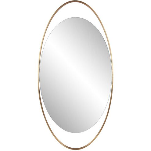 Antique Brass Mirror