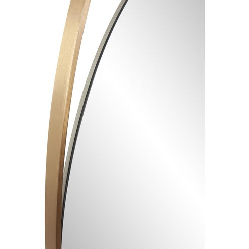 Antique Brass Mirror