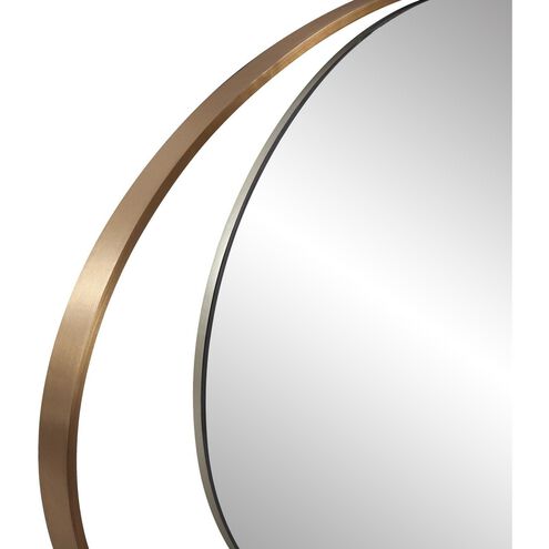 Antique Brass Mirror