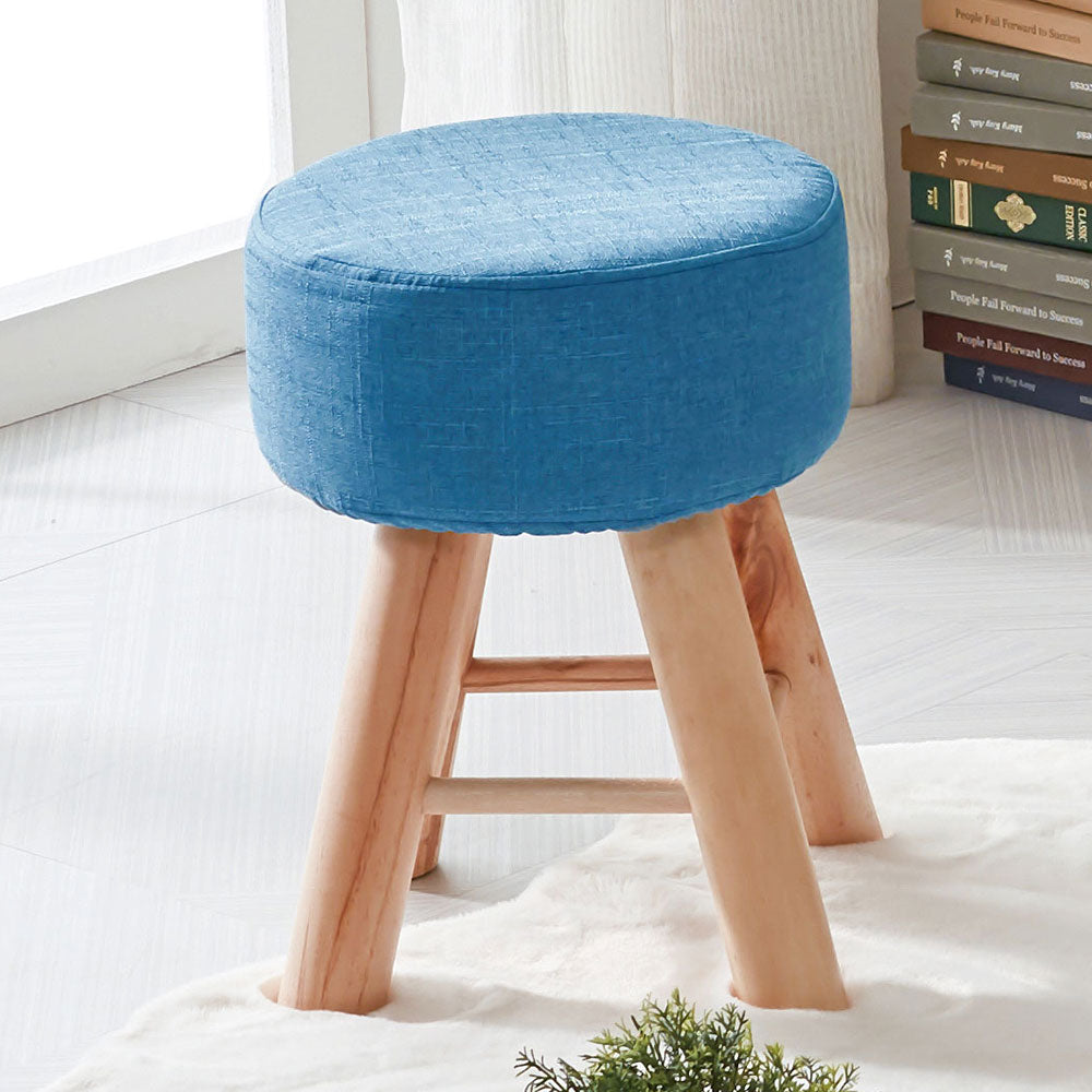 High Ottomans with Washable Stool Cover