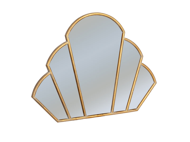 Home Scallop Shaped Wall Mirror