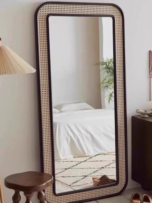Bamboo Wall Mirror for living room