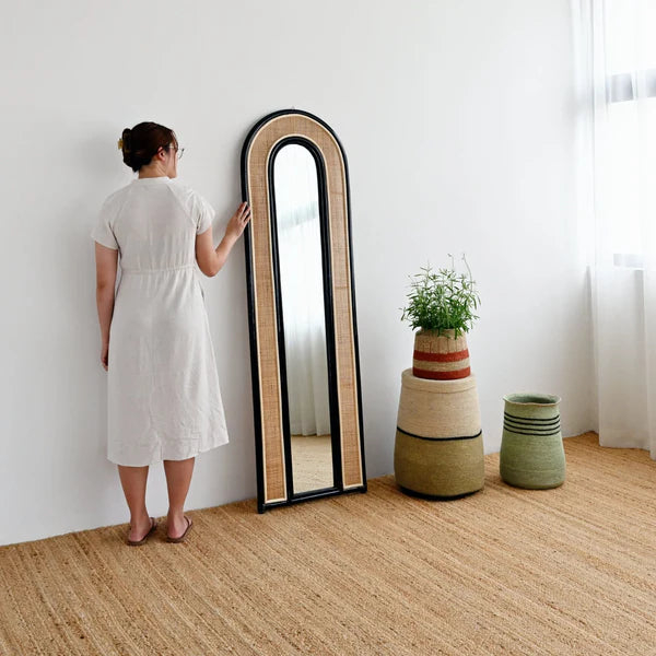 Rattan Mirror -Minnie