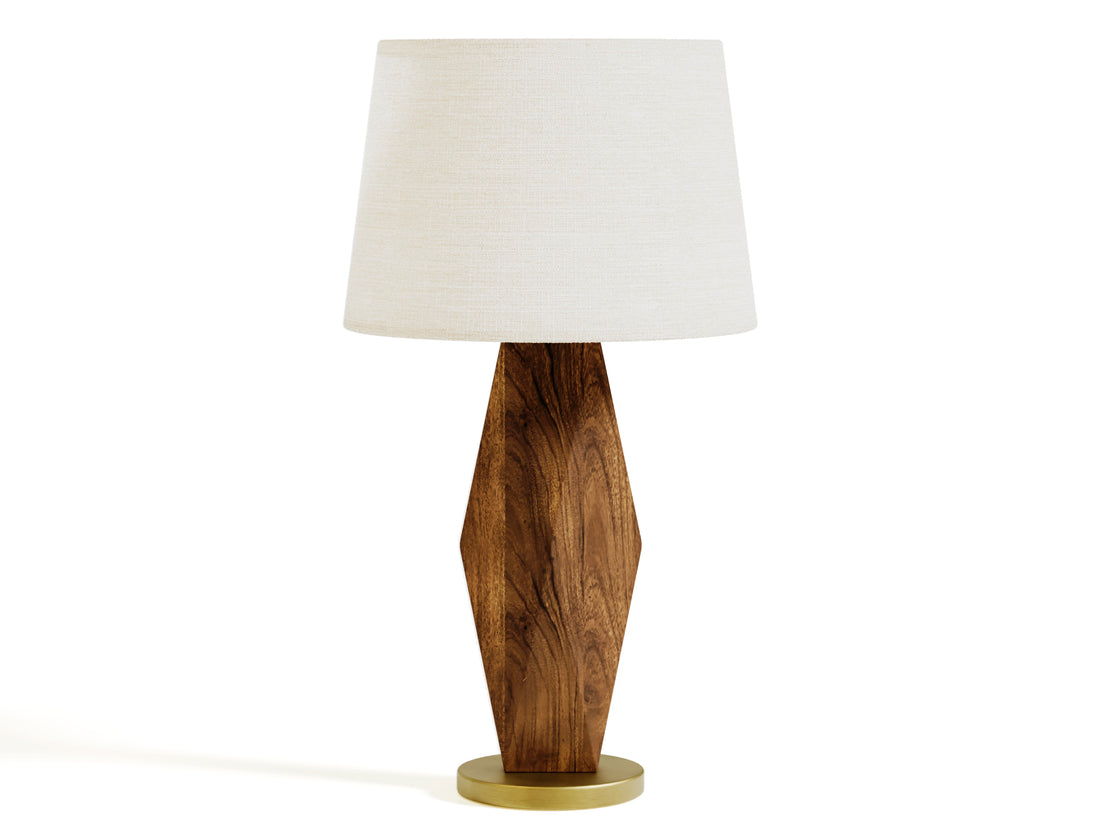 Ashlin Table Lamp – Brown