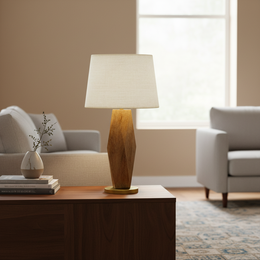 Ashlin Table Lamp – Natural