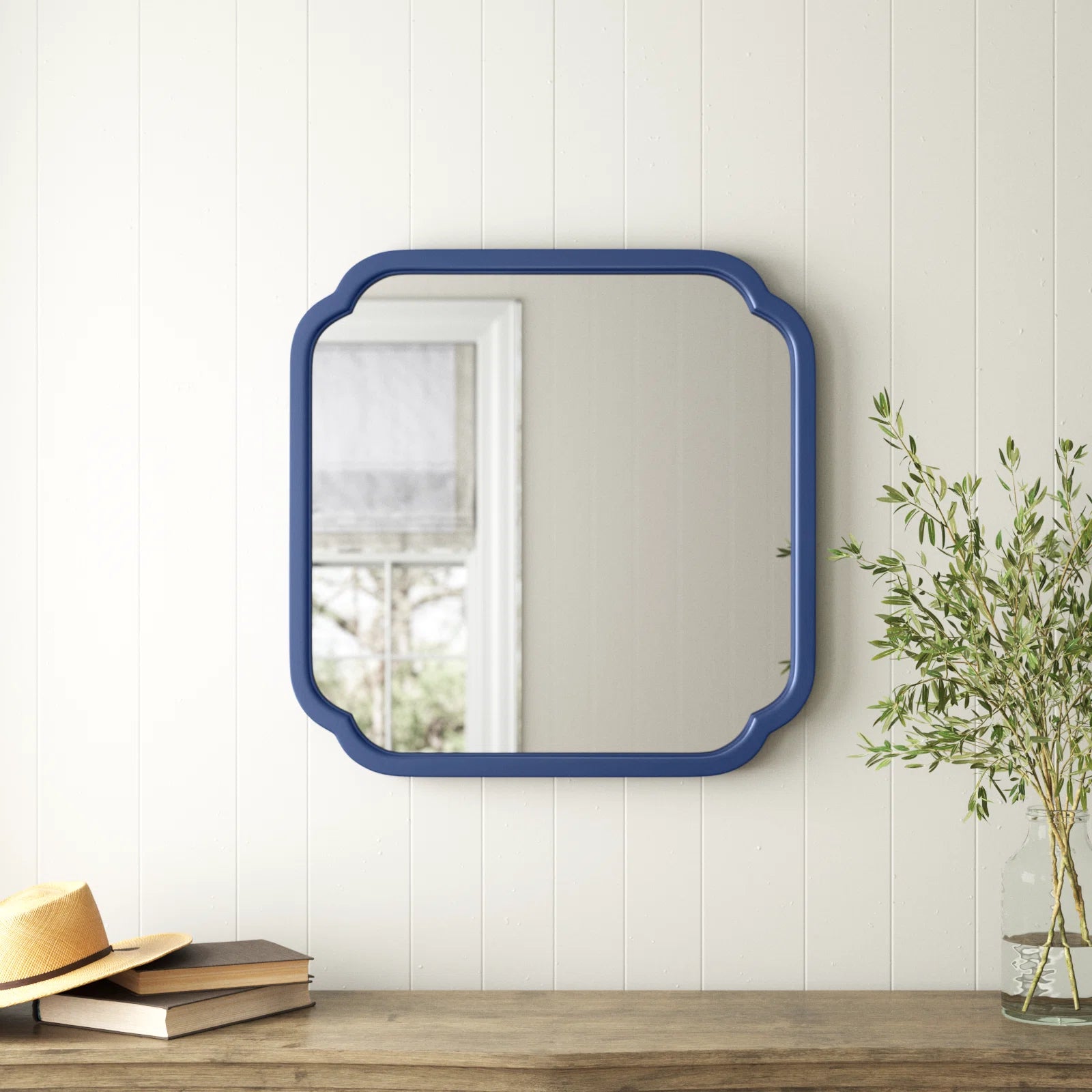 Baltic Scalloped Wall Mirror