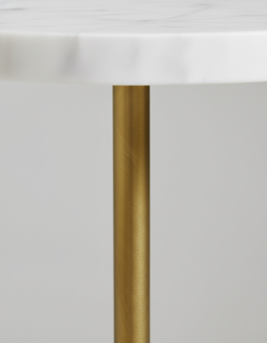 Blaire Drink Table – Brass