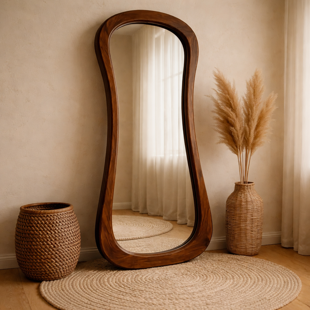 Rustic Full Length Floor Mirror