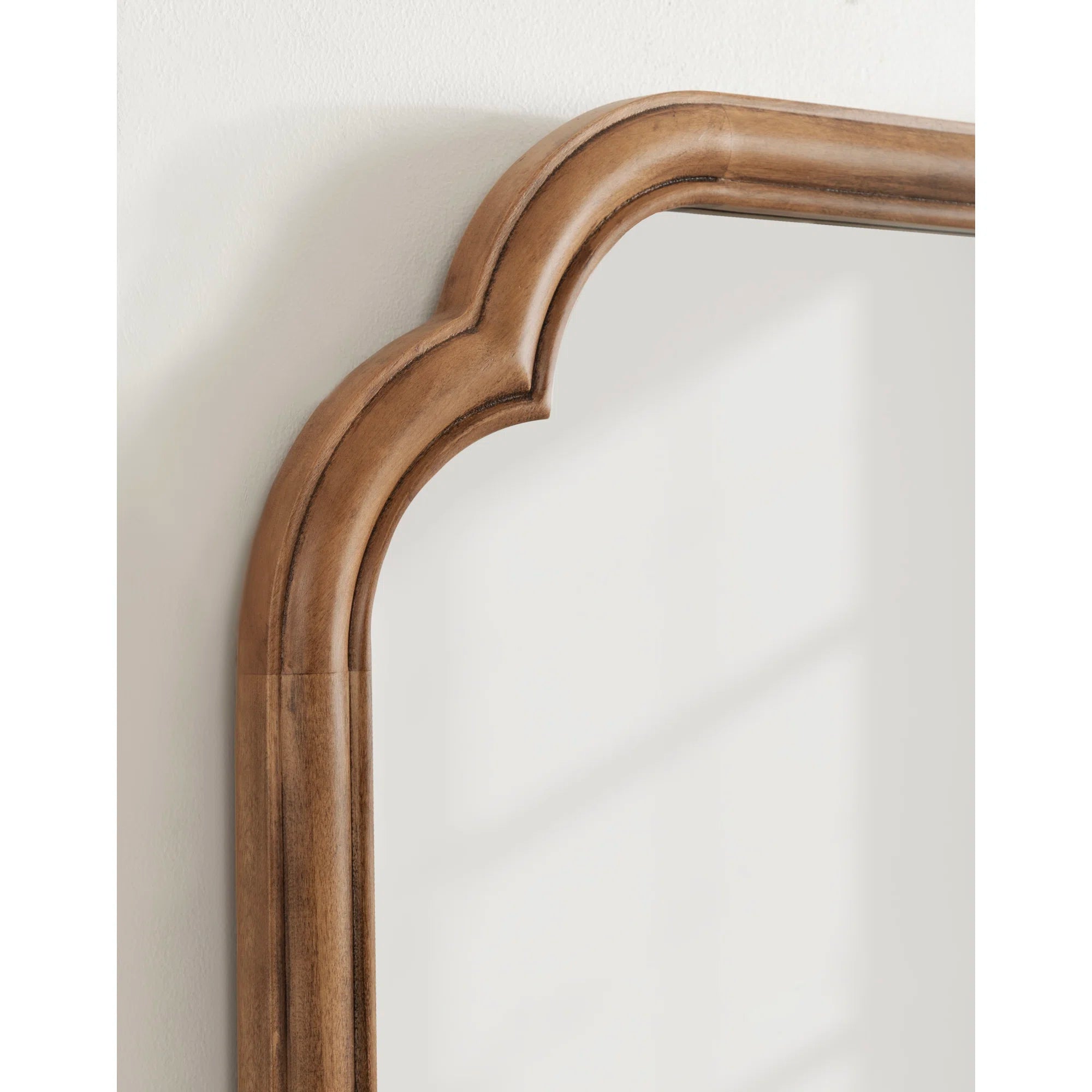 Brandis Wooden Bathroom Wall Mirror