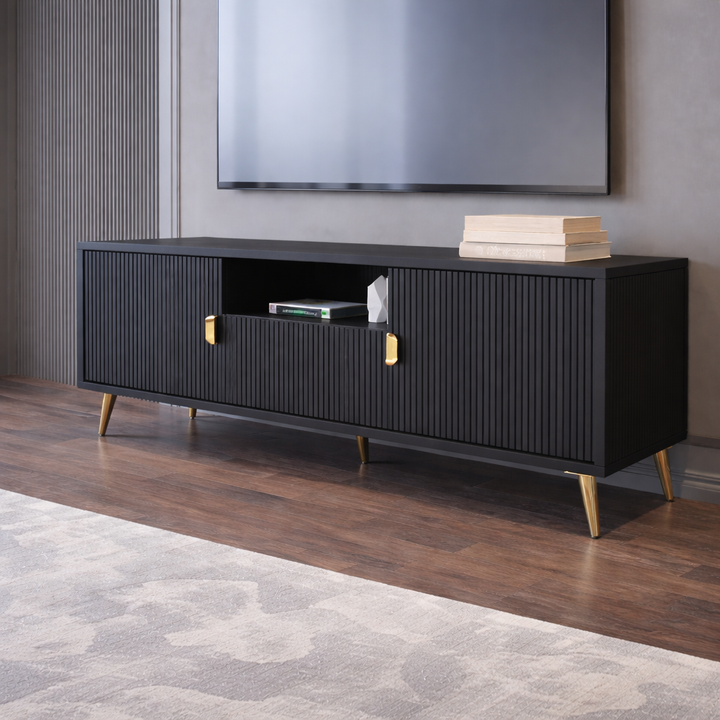 LOTUS 2-door TV stand + 1 drawer