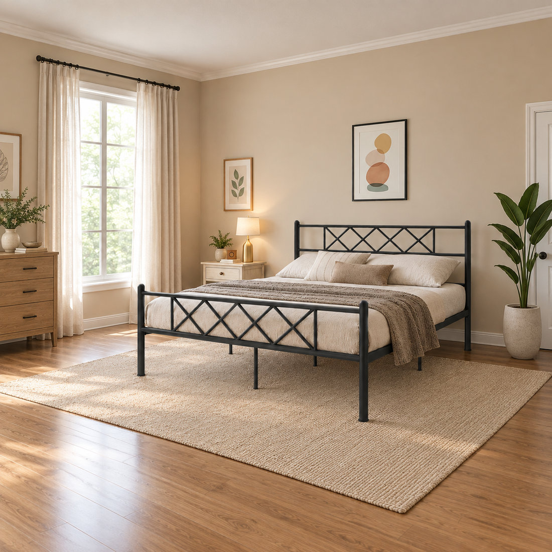 Gridweave Bed
