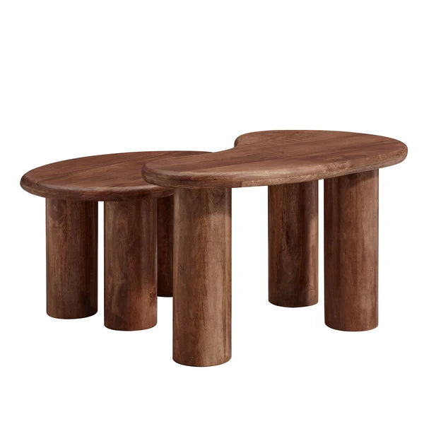 Mango Wood Nesting Coffee Table