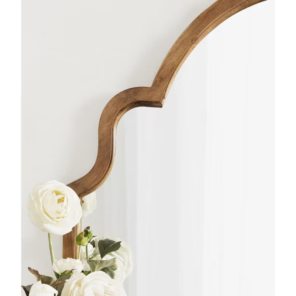 Wood Arch Mirror