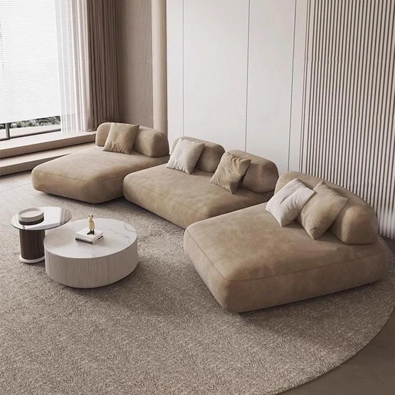 Modern Eco-Friendly Fabric Sponge Sectional Sofa Set